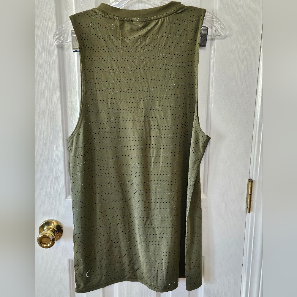 ZYIA Olive Green Tank Top Large - Picture 2 of 4